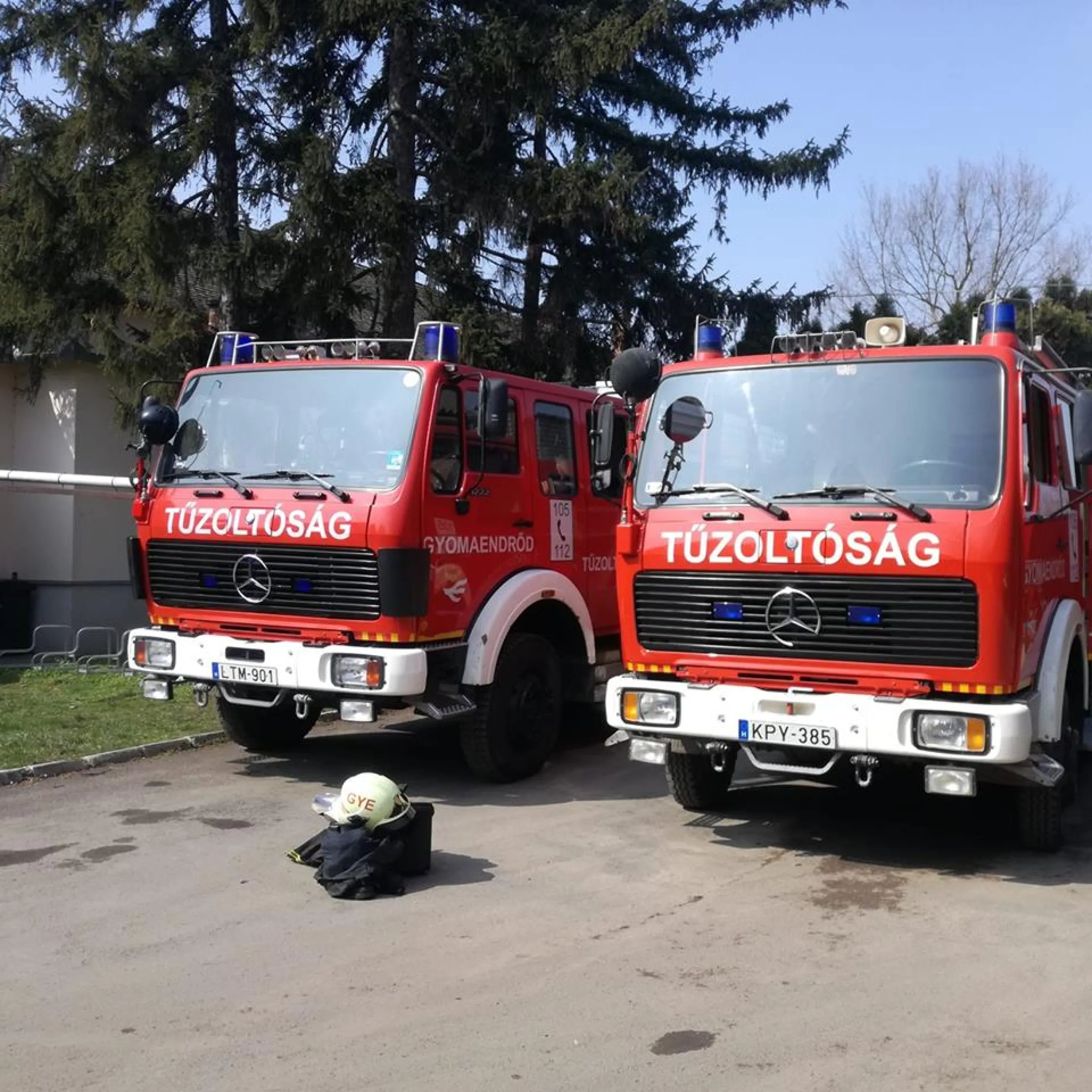 Hunyai, Csárdaszállási, Gyomaendrődi Önkormányzati Tűzoltóság