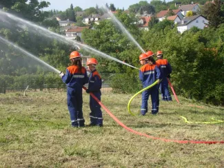 Schöneckben jártak a gyomaendrődi tűzoltók