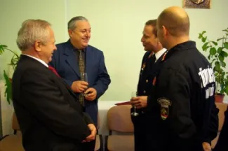 Átadták a Tűzoltó laktanya újonnan épült szociális helyiségét