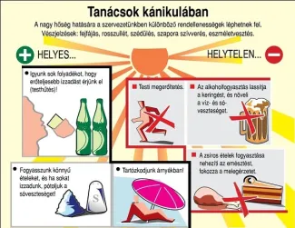 Hőségriadó ma éjféltől