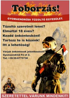 Tűzoltó szeretnél lenni ? Itt az idő!