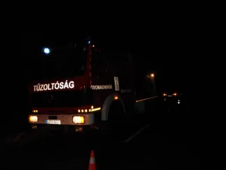 Autó az árokba hajtott Körösladány felé