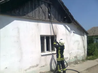 Álmosdomb utcai lakástűz