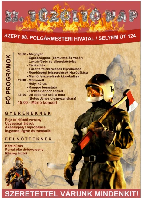 II. Tűzoltónap és retró piac